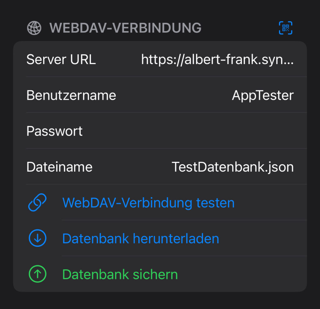 WebDAV Setup